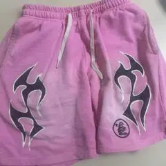 値下げ可能 正規品です HELLSTAR ピンク ショートパンツ