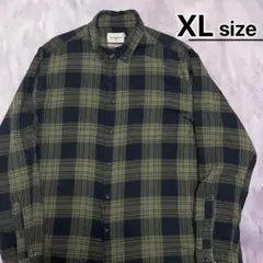 チェックシャツ 古着