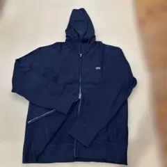 LACOSTE ネイビー フルジップフーディ
