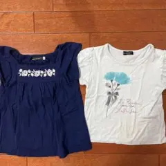 ベベ　Tシャツ　チュニック　トップス　2枚セット