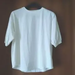 新品タグ付き【OMNES】超撥水加工 タックボリューム半袖Tシャツのサムネイル