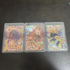 スーパードラゴンボールヒーローズカード黒衣の戦士セット