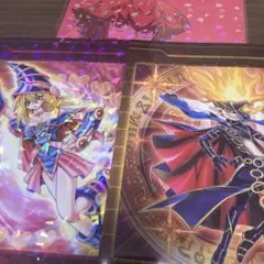 デュエリストカードファイル　ブラックマジシャンガール　4個セット デュエリストカードファイル ブラックマジシャンガール 4個