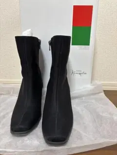銀座かねまつサイドゴアショートブーツアクアベル ゴアテックス ショートブーツ