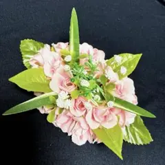 フラダンス髪飾り　★ロケラニ★ ピンク　未使用