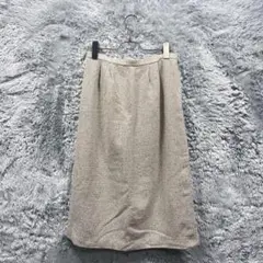 Vintage (F) ひざ丈タイトスカート スパンコール付