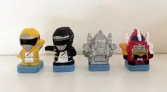 轟轟戦隊ボウケンジャー　戦隊ヒーロー フィギュアスタンプ 4個セット