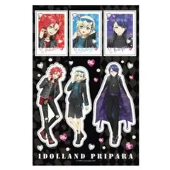 プリパラ　ヤミプリ　WITH　ステッカー　スキマストア ショウゴ　アサヒ　コヨイ