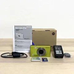 RICOH PX コンパクトデジタルカメラ コンデジ ライムグリーン リコーのサムネイル