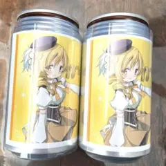 魔法少女まどか☆マギカ サントリー 自販機 オリジナルラベル　巴マミ　2点セット