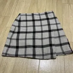 チェック柄タイトスカート Sサイズ
