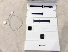 Apple WatchSE第一世代　40mm ネイビー バンド 充電ケーブル付