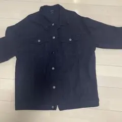 ブラックデニムジャケット