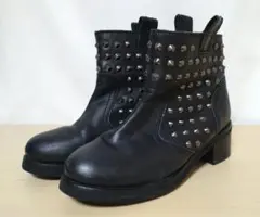 TOPSHOP スタッズデザインエンジニアブーツ　37のサムネイル