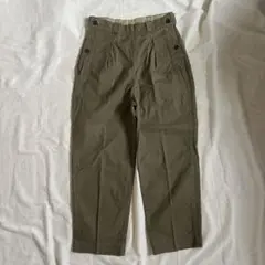 50s　フランス軍　女性兵士 グルカパンツ トラウザー レディース　M52