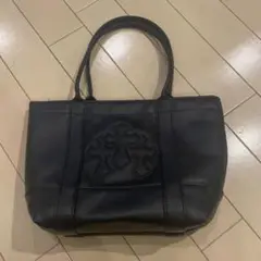 スリーセメタリー　クロス　トートバッグ　黒