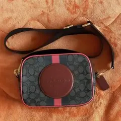コーチ ショルダーバッグ シグネチャージャガード
