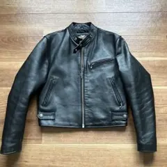 Schott ショット レザーMA-1 ボンバージャケット 40 ブラック - メルカリ