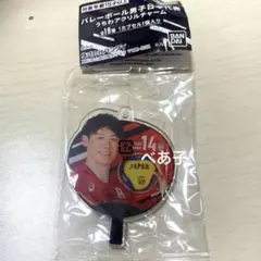 バレーボール男子日本代表 うちわアクリルチャーム 14 石川祐希