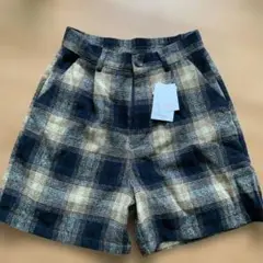 Lineluxe チェック柄 キュロット Lサイズ