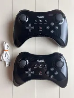 WiiU プロコン コントローラー 2個セット おまけ付き