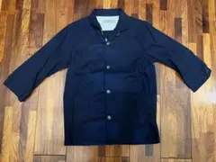 美品 SHIPS JET BLUE ネイビー 七分袖カバーオール M