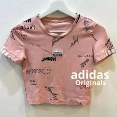 adidas アディダスオリジナルス クロップド Ｔシャツ 2XS