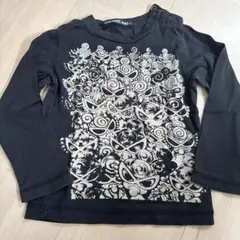 HYSTERIC MINI 長袖カットソー 80cm ブラック