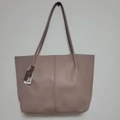 terawear emu　しまむら×teraさんコラボ　トートバッグ　ピンク
