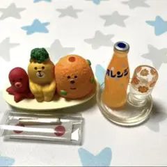 新品　コンコンブル　みっちりくまお子様ランチ　オレンジエード