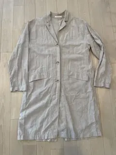 UNIQLO リネン ベージュ コート