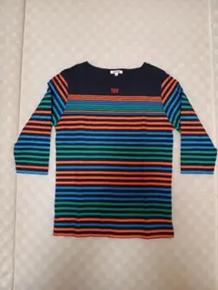 BAYING by BEAMS ストライプ長袖カットソー 150