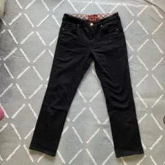 C-SEVENTEEN ブラックデニム　裏起毛