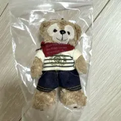 ディズニー ダッフィー ぬいぐるみバッジ ディズニーシー デニム