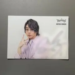 Mrs. GREEN APPLE 大森元貴　直筆サイン入りフォトカードハーモニー