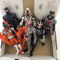 仮面ライダー ソフビ 6体セット
