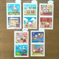 ハローキティ★平成★レトロ★フォト風★シール★ステッカー★セット★大きめ