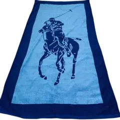 ポロラルフローレン　ビーチタオル　大判　両面デザイン　ビッグポニー