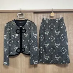 CLUBBY TIME セットアップ 11号 ペイズリー柄