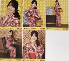 乃木坂46 生写真 賀喜遥香 2026 浴衣 5種 コンプ 座りヨリ 座り - メルカリ