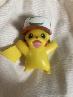ポケモン　ピカチュウ フィギュア サトシの帽子　任天堂