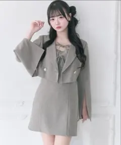 BelleCharme レースアップ キャミ ワンピース ボレロセット - メルカリ