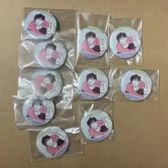 呪術廻戦　伏黒甚爾　プチ缶バッジ　10点　呪術廻戦展