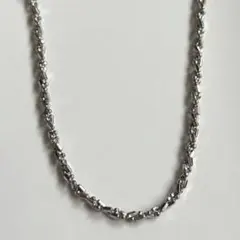Pt850 ネックレス ツイストチェー 40cm 幅2mm 約10g - メルカリ