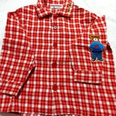 美品♥️　ミキハウス　ネルシャツ　長袖ブラウス