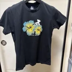 Wilson 半袖Tシャツ ブラック ハイビスカス ベアのサムネイル