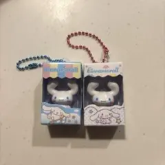 サンリオキャラクターズチョコボックスキーホルダー2点（シナモロール）