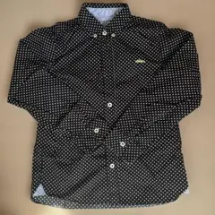 GLOBAL WORK ドット柄 長袖シャツ XXL