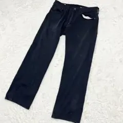 LEVI’S PREMIUM 505 ブラックデニム W31 L32 メンズ