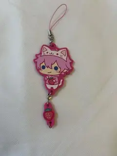 新品　すとぷり さとみ ラバーキーホルダー